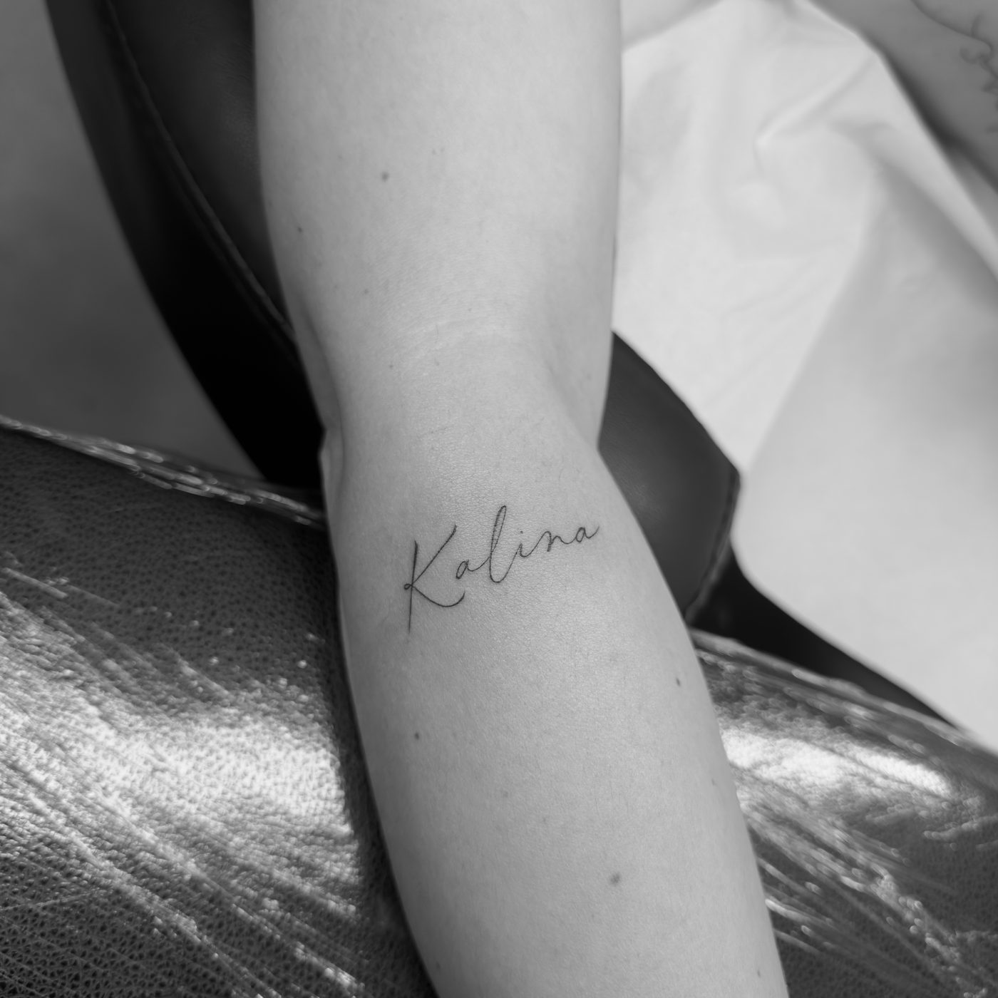 Minimalist tattoo Zurich