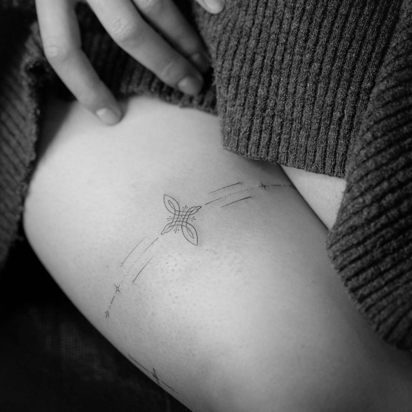 Ornamental tattoo Zurich