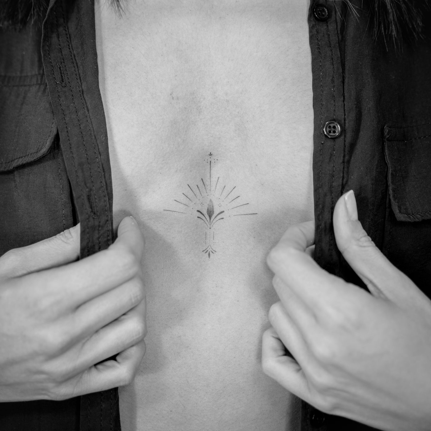 Ornamental tattoo Zurich