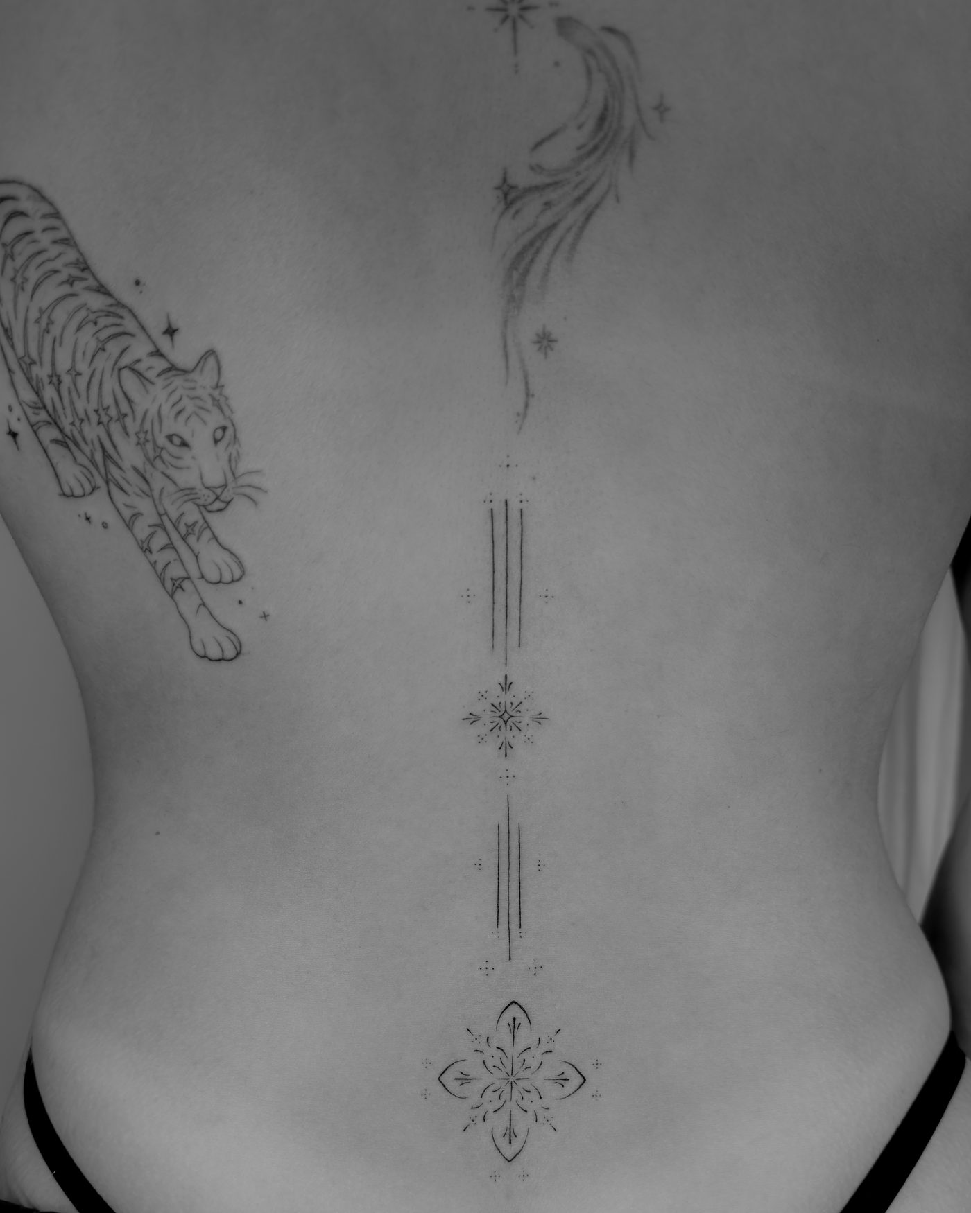 Ornamental tattoo Zurich