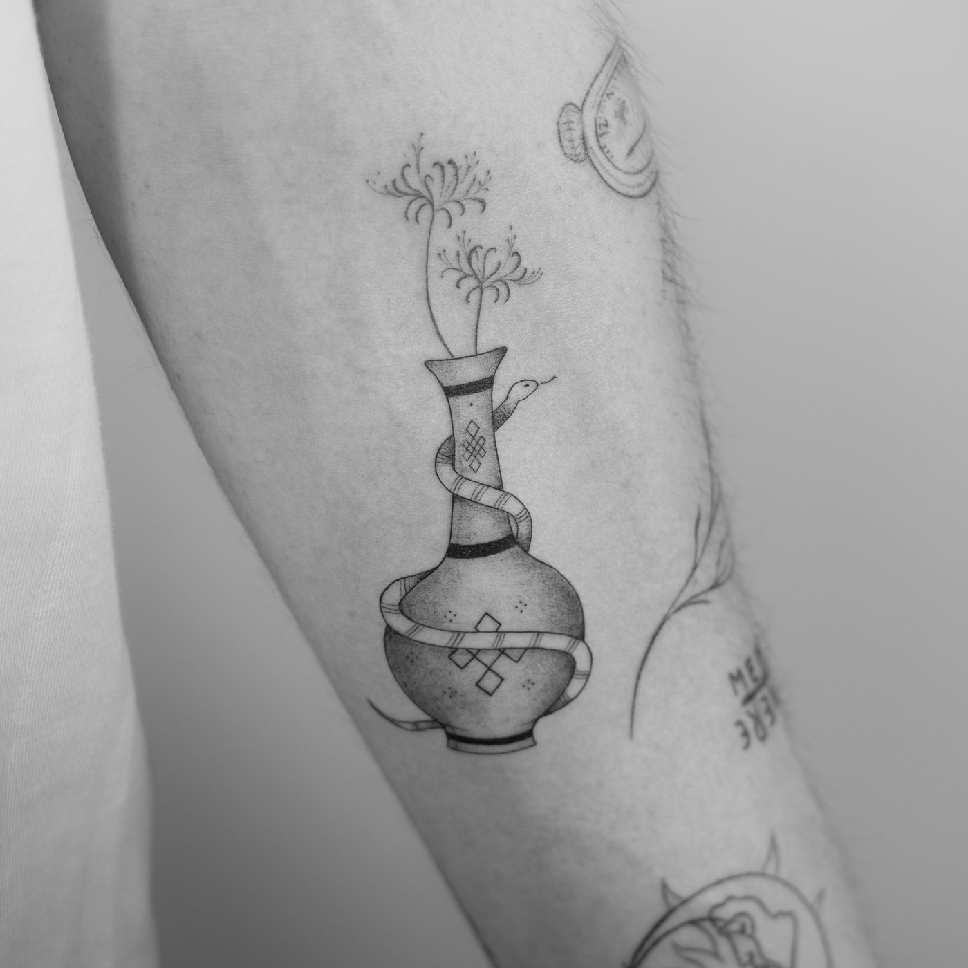 Ornamental tattoo Zurich